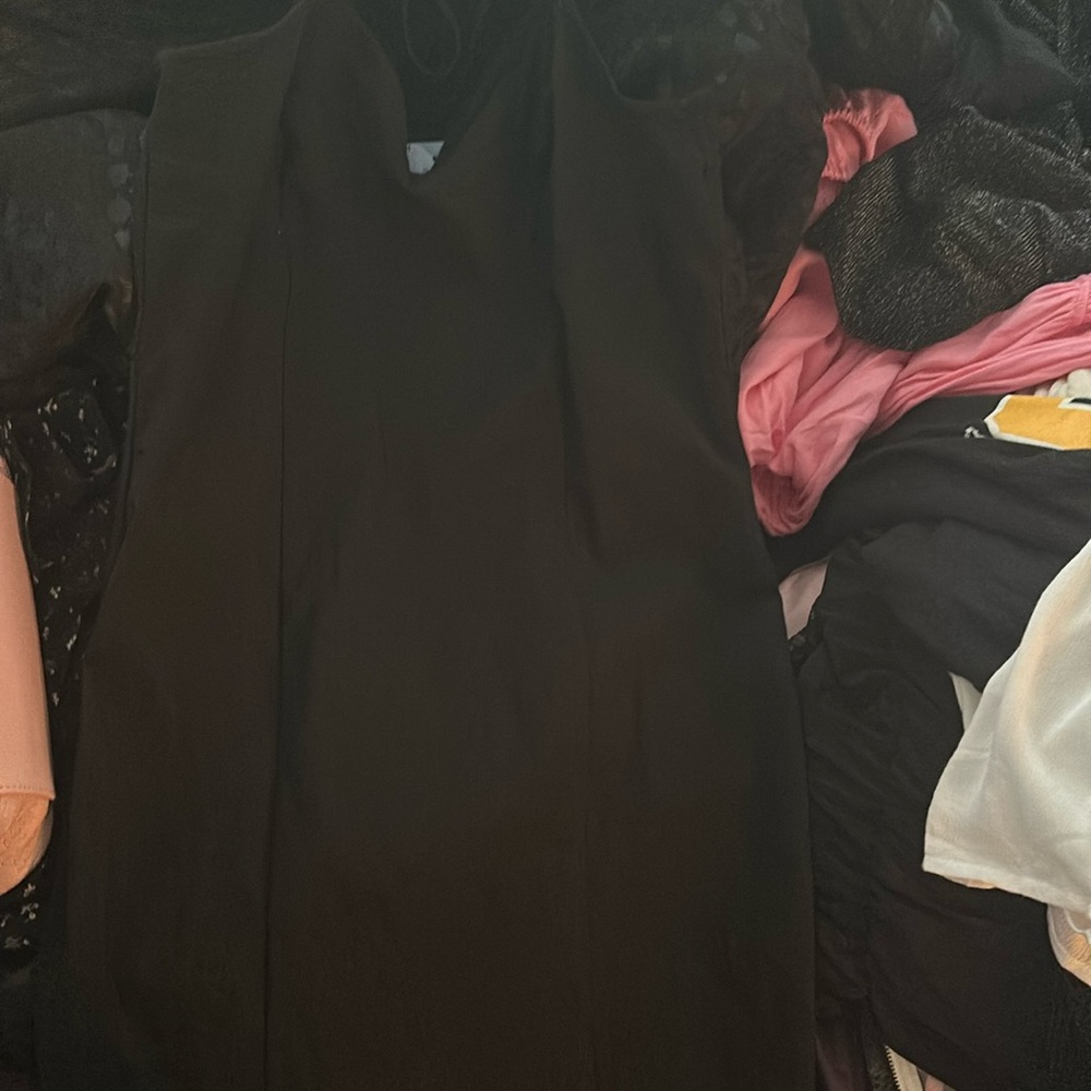 Short black dress